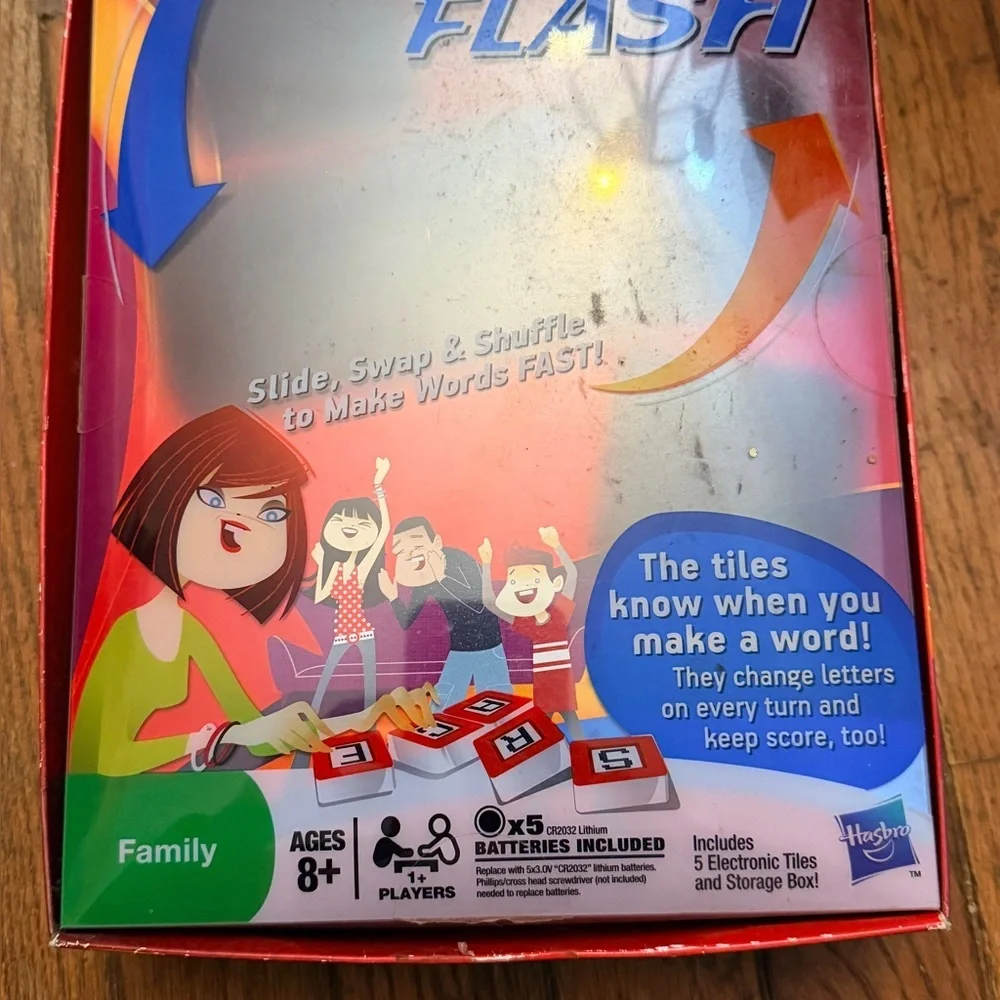 Parker Brothers Scrabble Flash Electronic Family Game